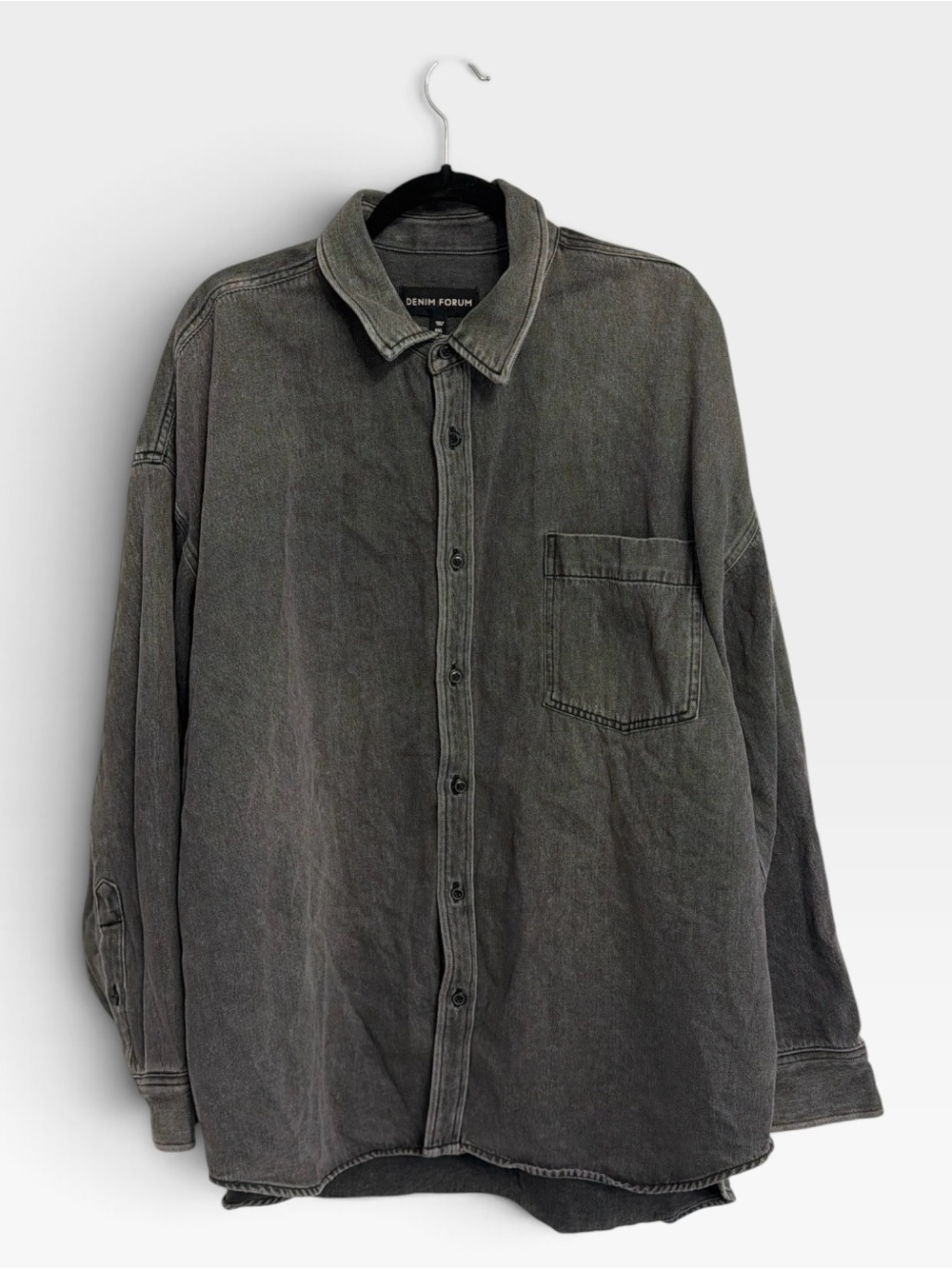 Aritzia Denim Forum 80’s Comfy Denim Shirt XXL
